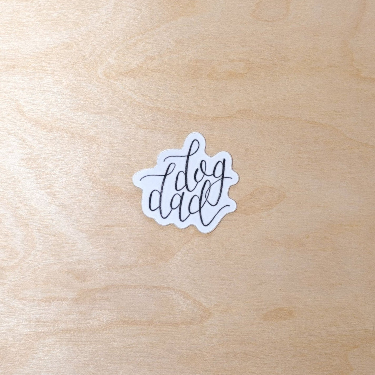 Dog Dad Pet Hand-Illustrated Sticker