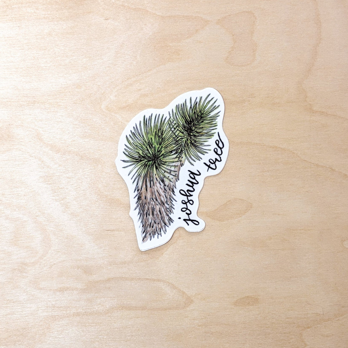 Joshua Tree Botanical Hand-Illustrated Sticker