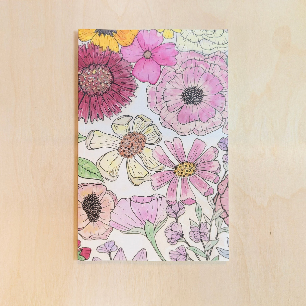 Folklore Floral Botanical Hand-Illustrated Journal