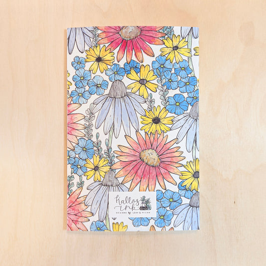 Prairie Wildflower Floral Botanical Journal