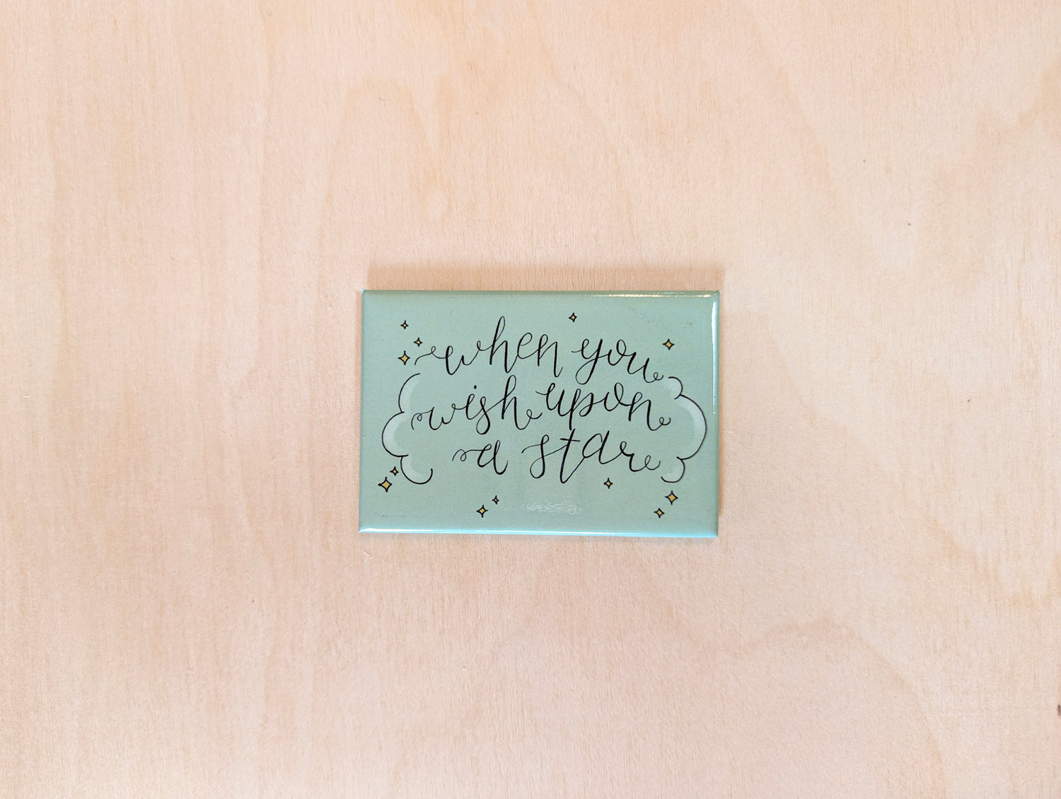 When You Wish Upon a Star Hand-Illustrated Magnet