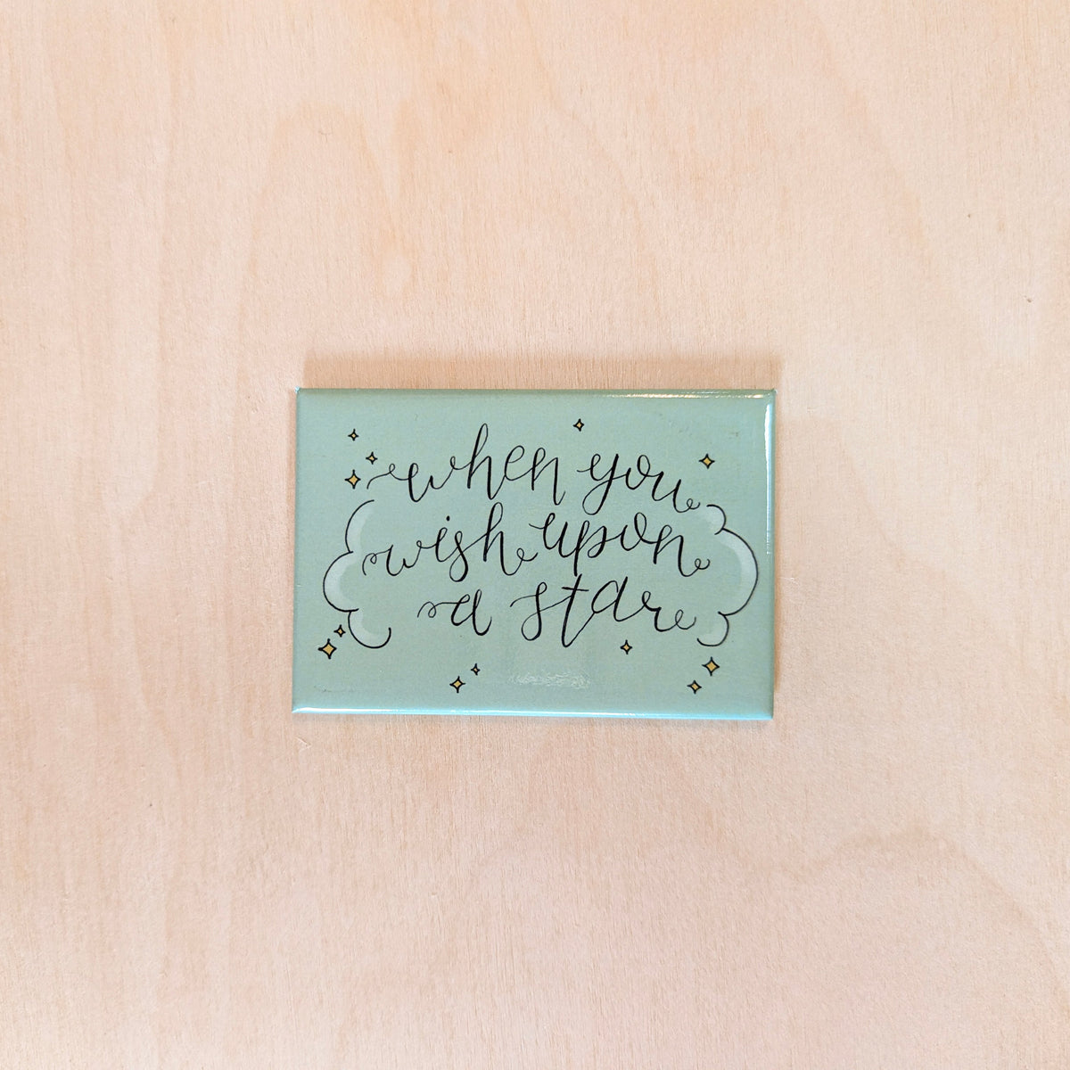 When You Wish Upon a Star Hand-Illustrated Magnet