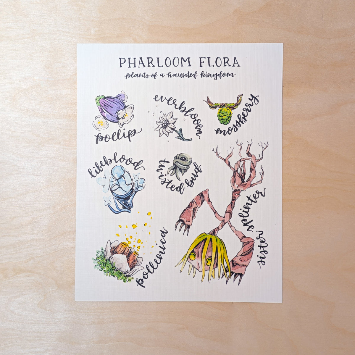 Silksong Botanical Art Print