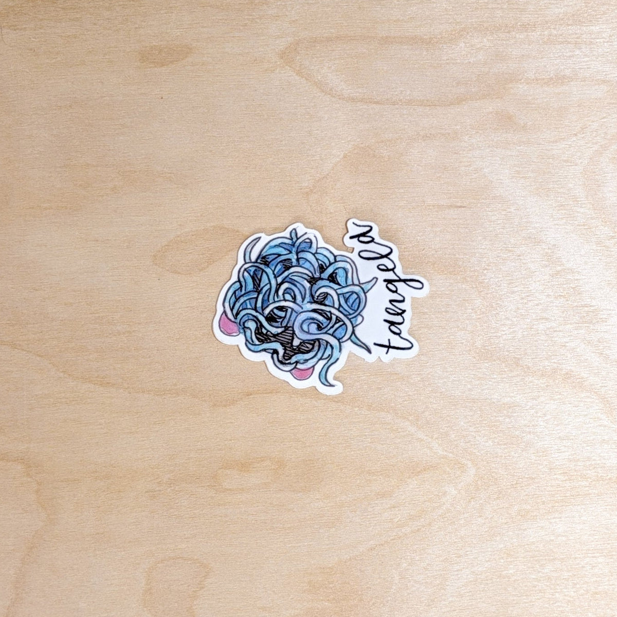 Tangela Botanical Hand-Illustrated Sticker