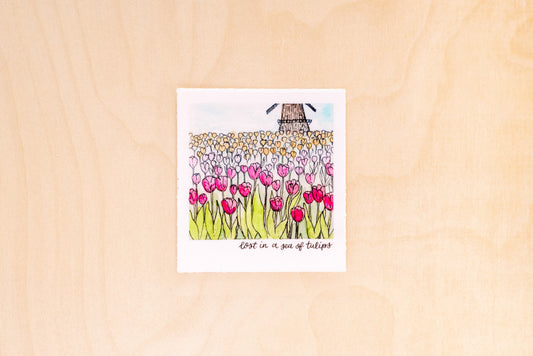 Anatomy of a Tulip Art Print + Stickers