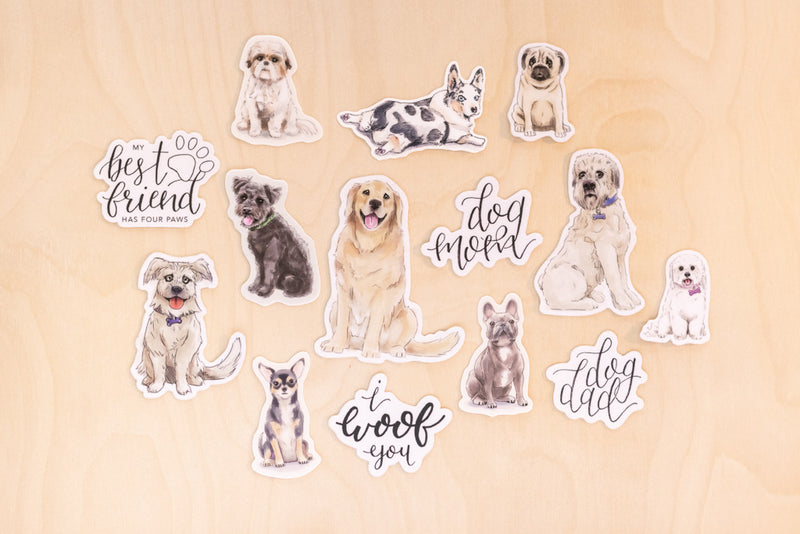 Dog Lovers Sticker Pack