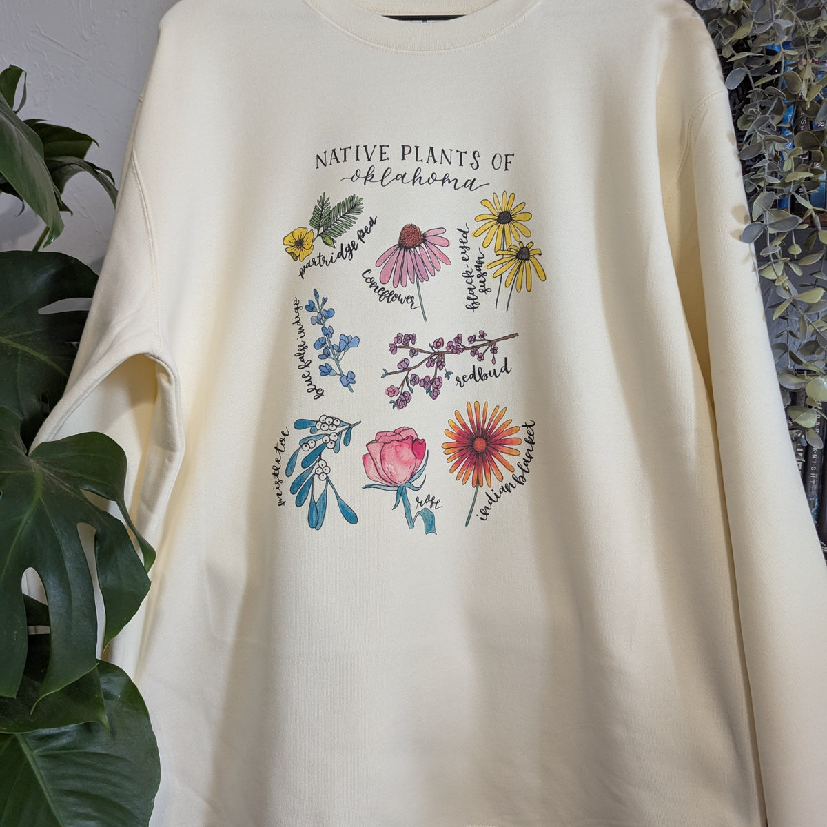 Native Plants of Oklahoma Sweatshirt