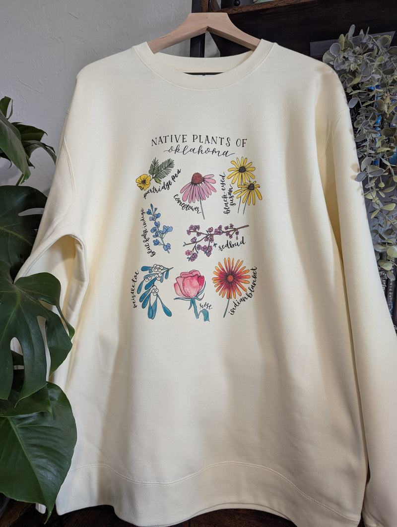 Native Plants of Oklahoma Sweatshirt