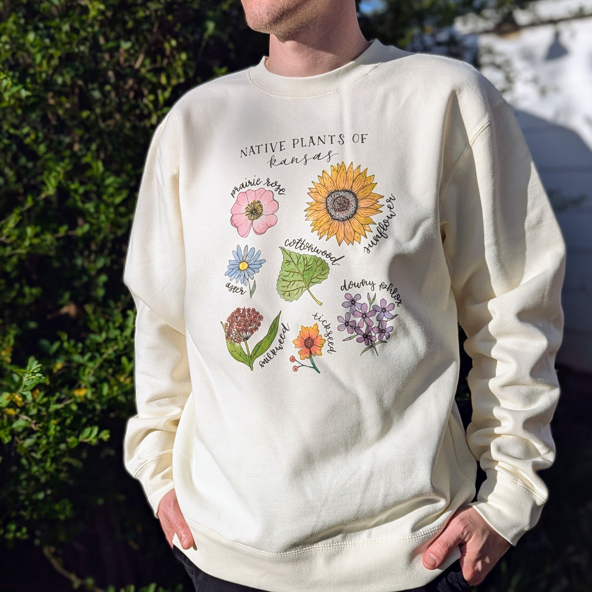 Native Plants of Kansas Sweatshirt