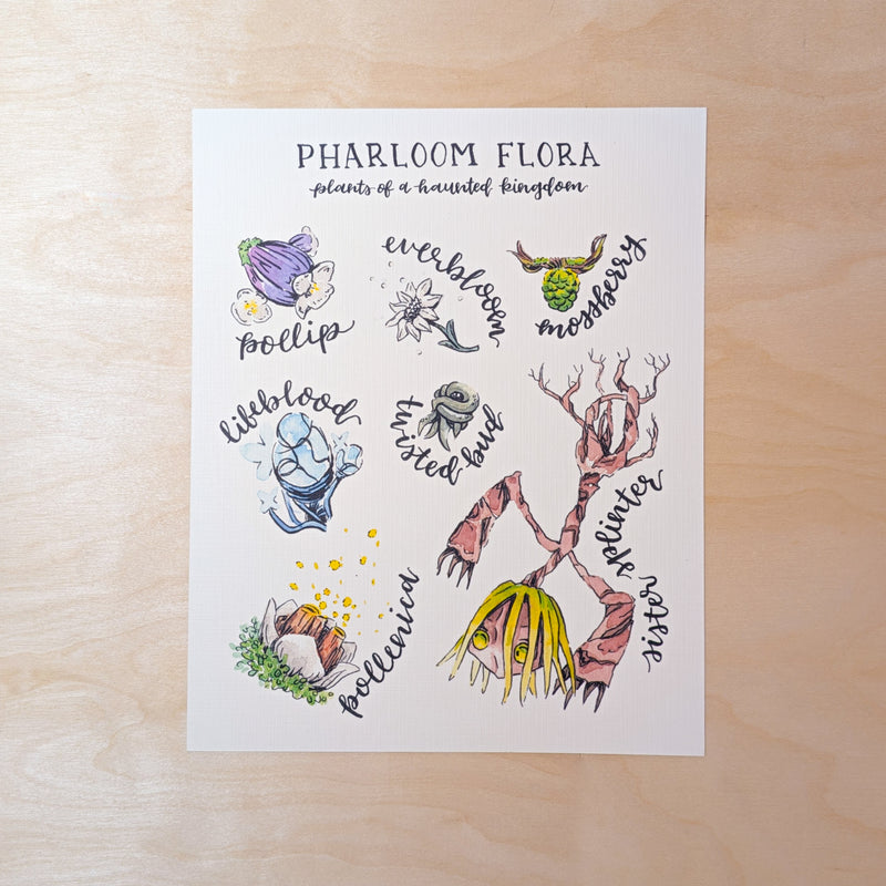 Silksong Botanical Art Print