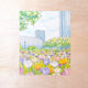 Tulips in the City Oklahoma City Art Print