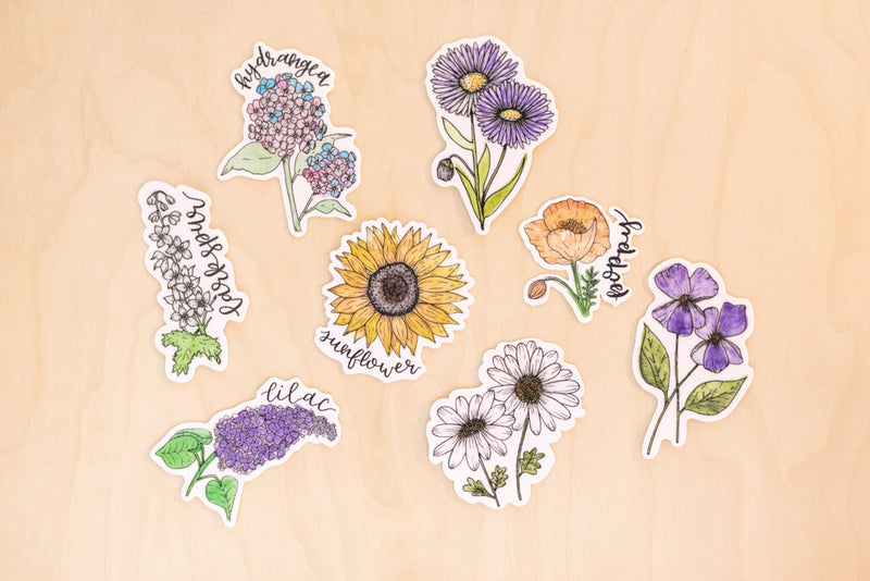 Floral Favorites Sticker Pack