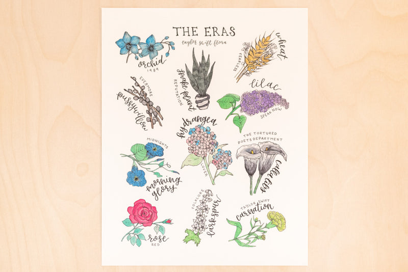 Taylor Swift Eras Art Print