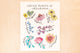 Native Plants of Oklahoma Art Print
