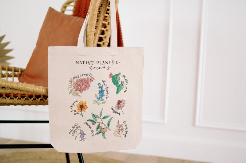 Native Plants of Texas Tote Bag