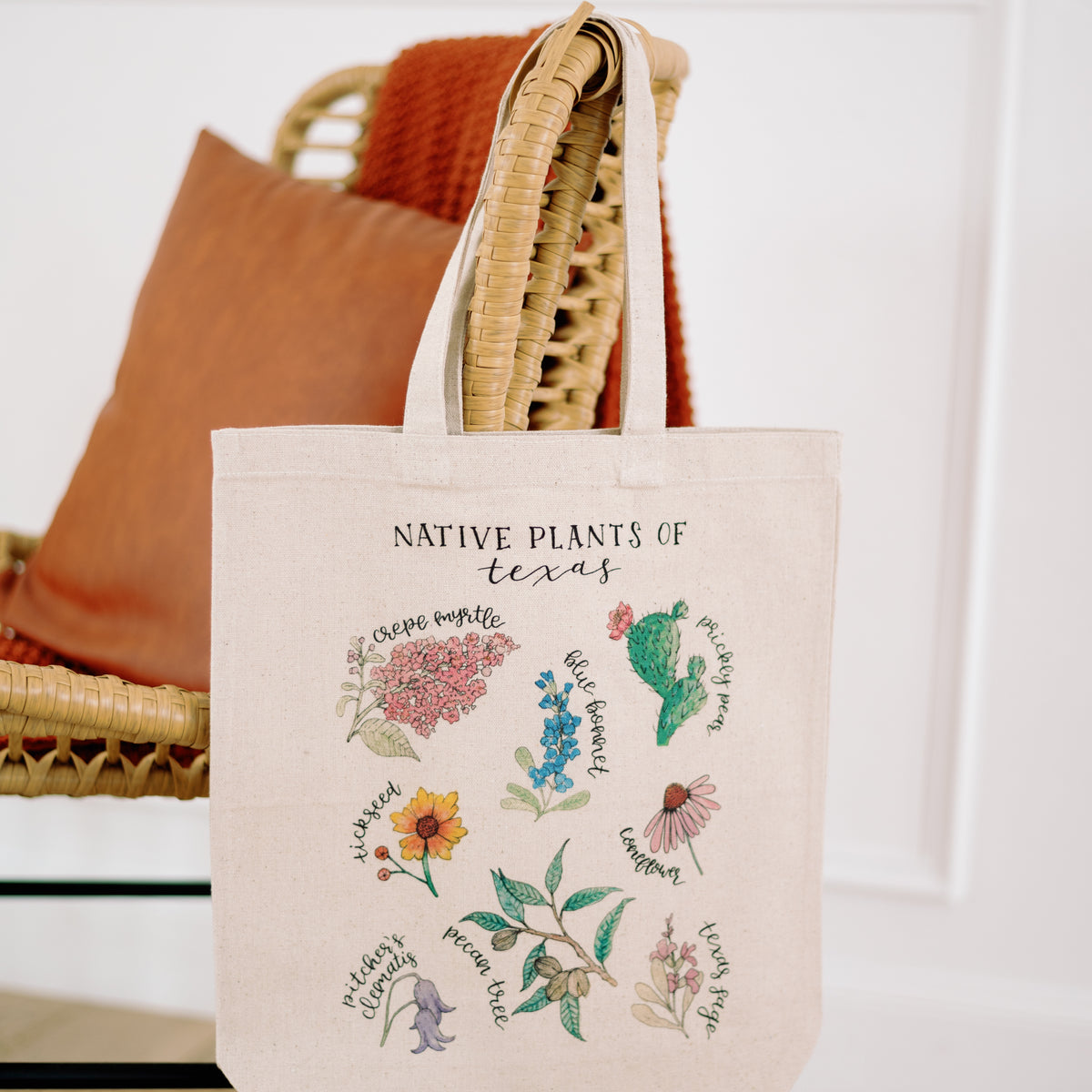 Native Plants of Texas Tote Bag