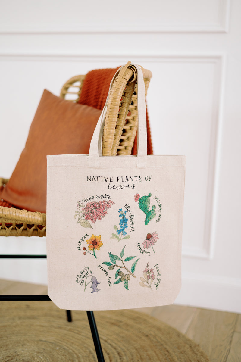 Native Plants of Texas Tote Bag