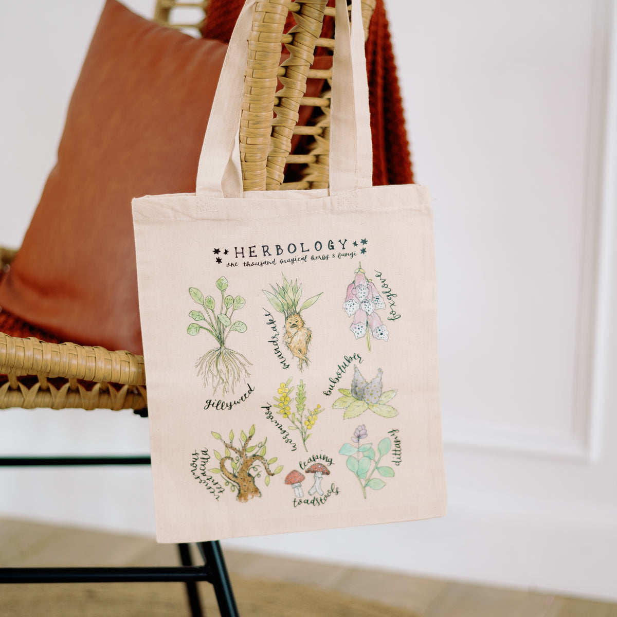 Herbology Harry Potter Tote Bag