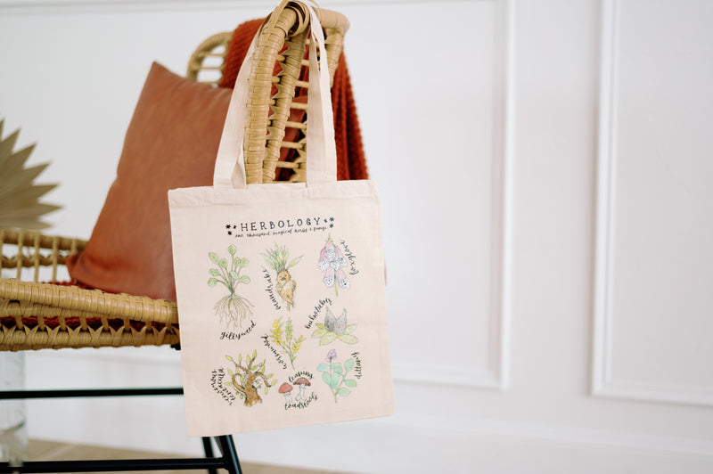 Herbology Harry Potter Tote Bag